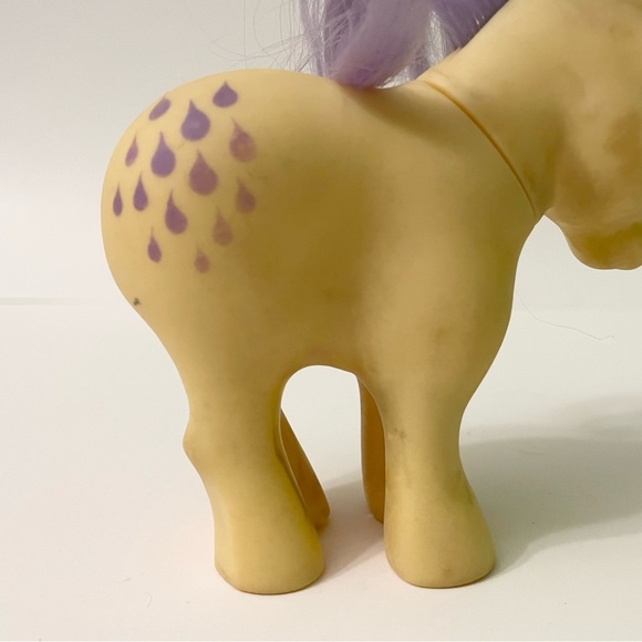 Vintage 1982 Hasbro My Little Pony G1 Lemon Drop MLP Doll Horse Figure - Picture 8 of 16